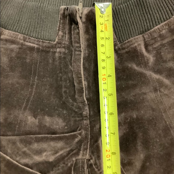 H&M velour elastic waist drawstring ankles sweats - Picture 5 of 7